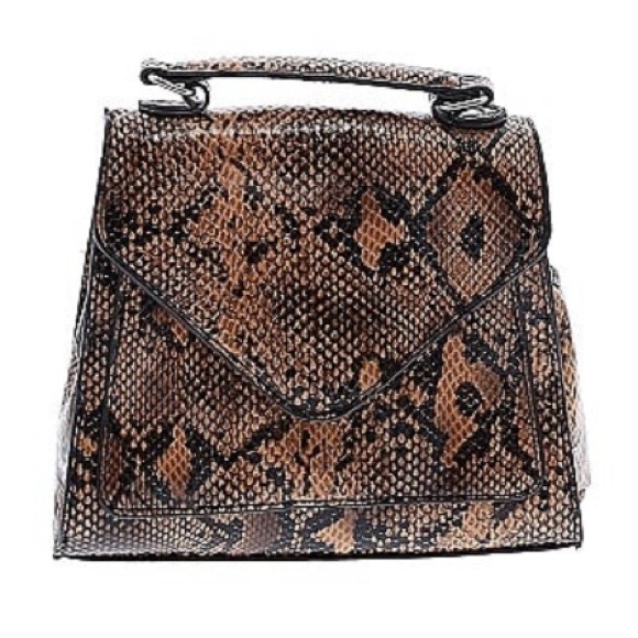 Urban Outfitters Handbags - Urban Outfitters Snakeskin Crossbody Bag